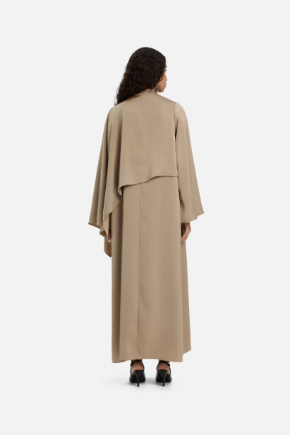 Picture of Asymmetric Cape Dress