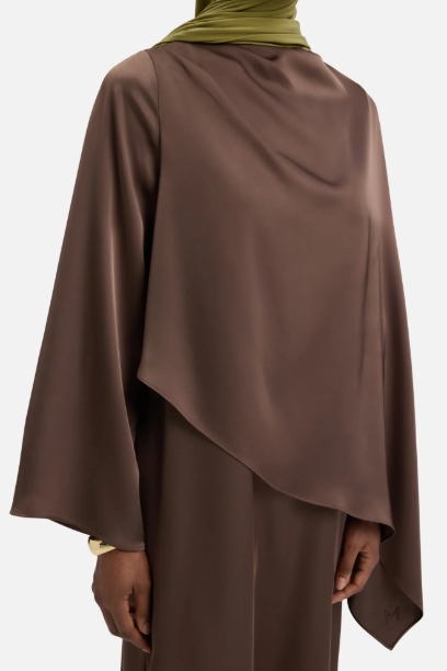 Picture of Asymmetric Cape Dress
