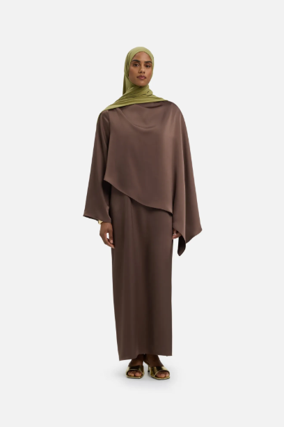 Picture of Asymmetric Cape Dress