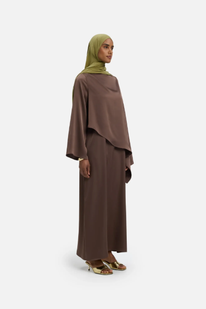 Picture of Asymmetric Cape Dress