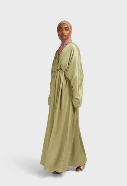 Picture of Plisse Gathered Dress