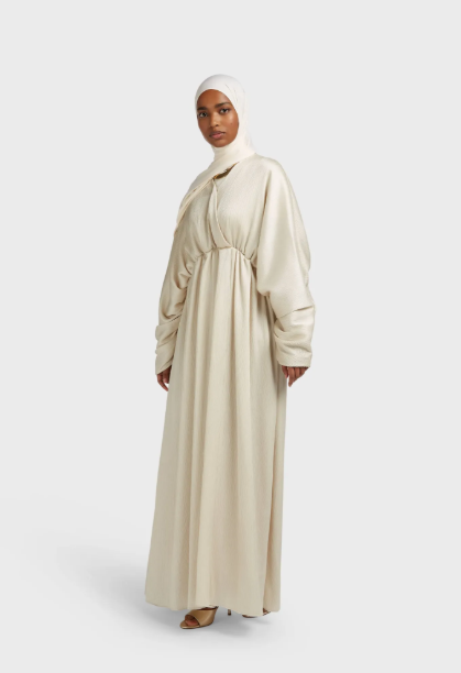 Picture of Plisse Gathered Dress