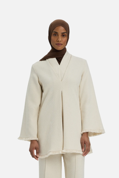 Picture of Fringe Trim Tunic Top