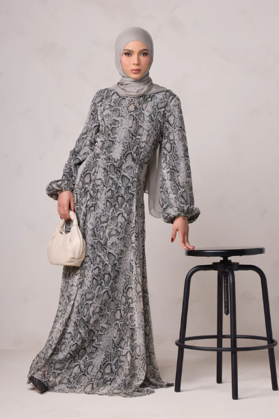 Picture of Reem Long Sleeve Maxi Dress
