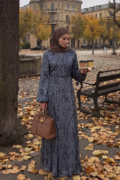 Picture of Reem Long Sleeve Maxi Dress