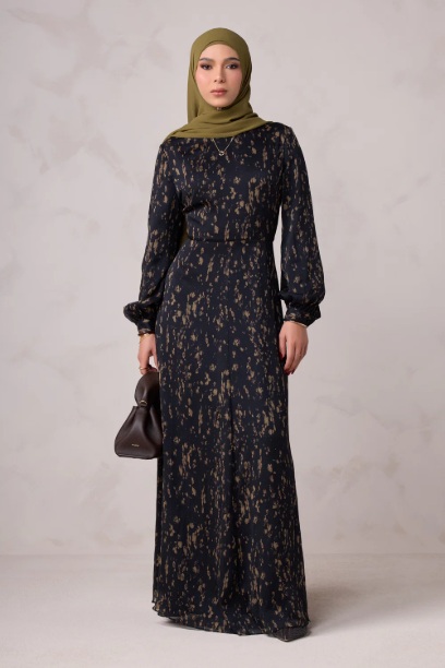 Picture of Qamar Long Sleeve Maxi Dress