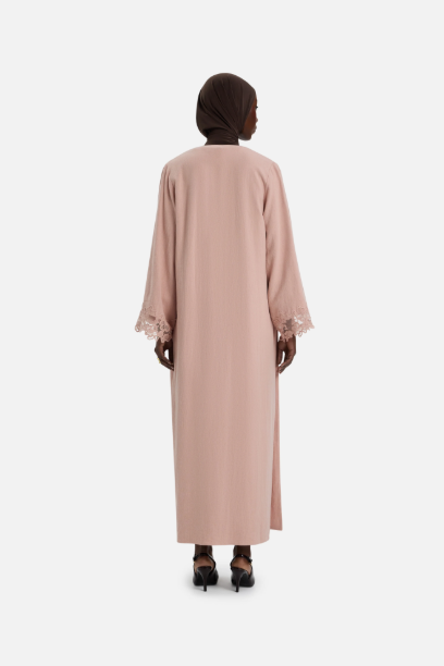 Picture of Lace Trim Abaya