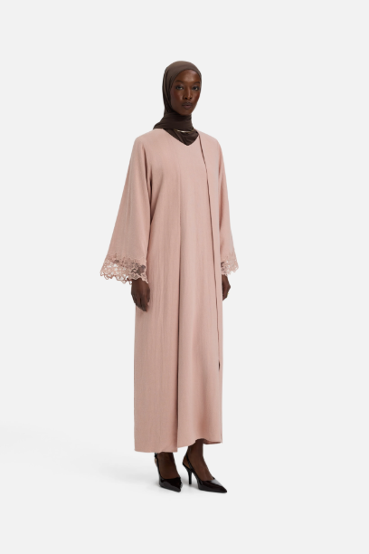 Picture of Lace Trim Abaya
