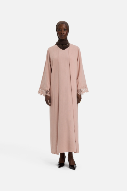Picture of Lace Trim Abaya