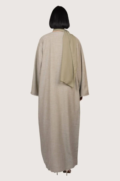 Picture of Linen Abaya Set