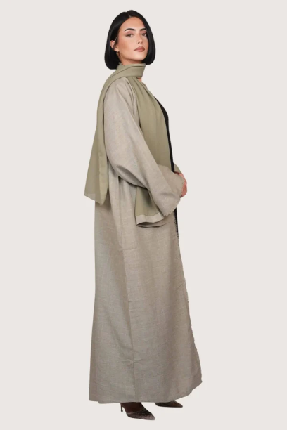 Picture of Linen Abaya Set