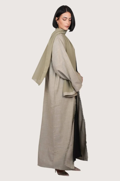 Picture of Linen Abaya Set