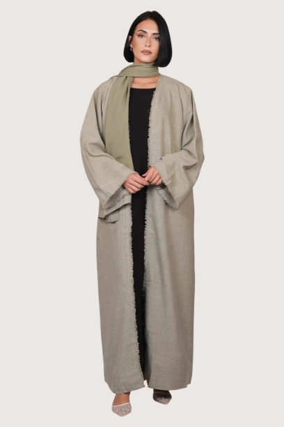 Picture of Linen Abaya Set