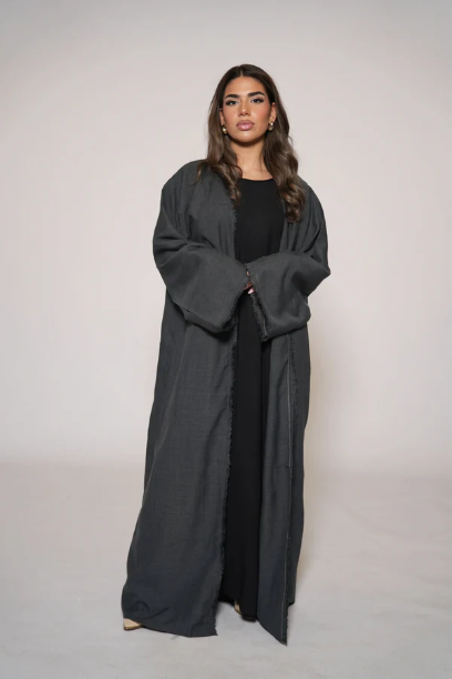 Picture of Linen Abaya Set