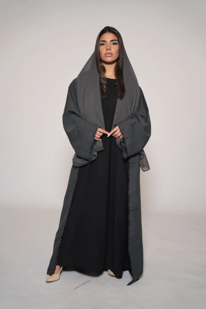 Picture of Linen Abaya Set