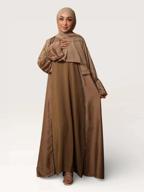 Picture of Satin Abaya Set