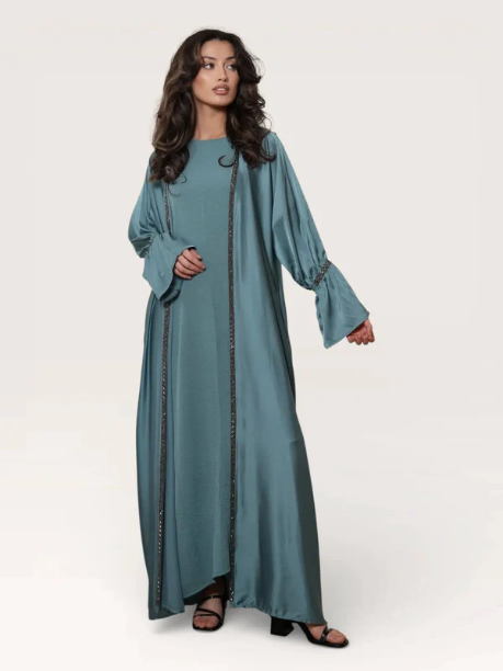 Picture of Satin Abaya Set