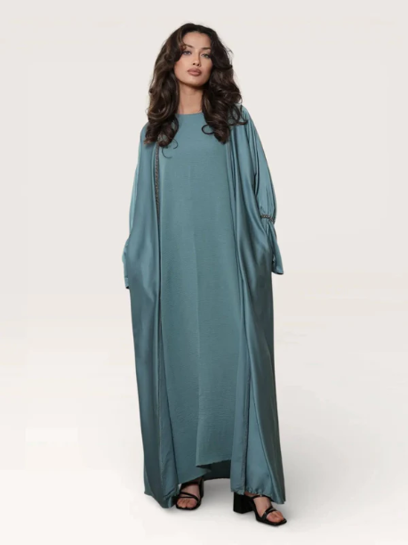Picture of Satin Abaya Set