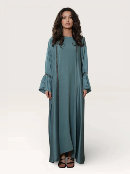 Picture of Satin Abaya Set