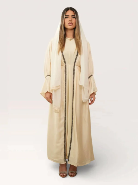 Picture of Satin Abaya Set