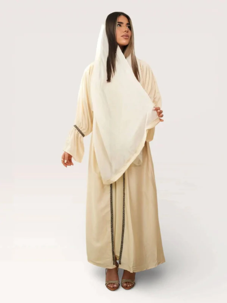 Picture of Satin Abaya Set