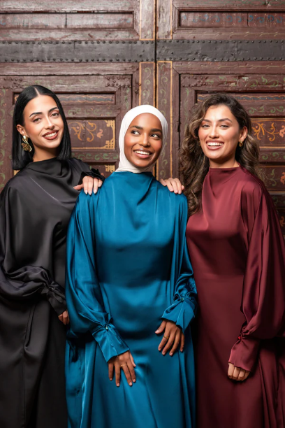 Picture of Arabian Satin Abaya