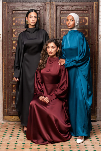 Picture of Arabian Satin Abaya