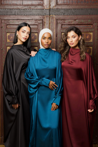 Picture of Arabian Satin Abaya