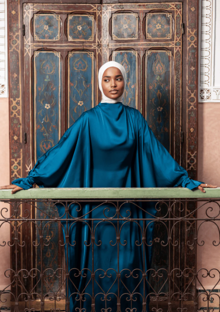 Picture of Arabian Satin Abaya