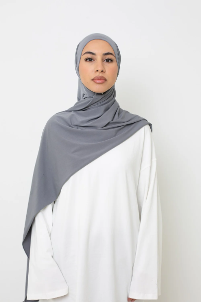 Picture of Premium Grey Jersey Hijab