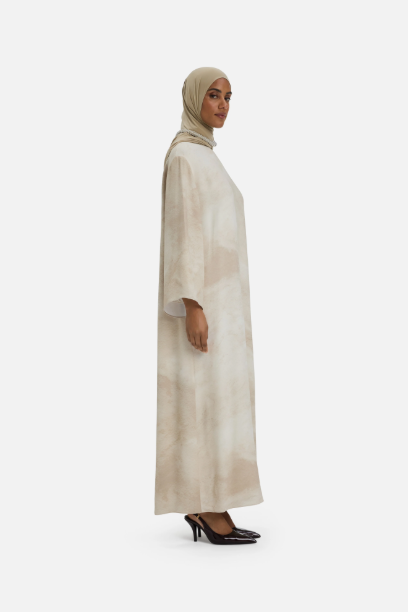 Picture of Marble Crew Neck Dress
