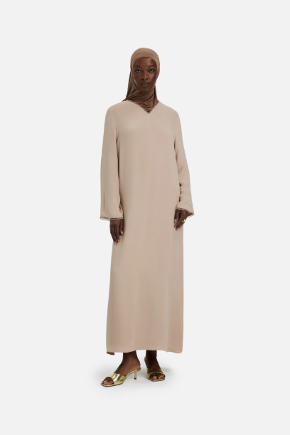 Picture of Picot Neck Dress