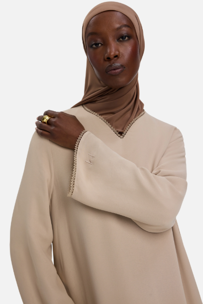 Picture of Picot Neck Dress