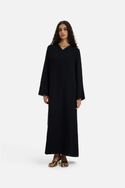 Picture of Picot Neck Dress