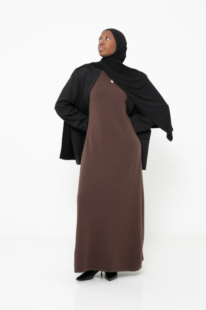 Picture of Short-Sleeved Sweater Dress