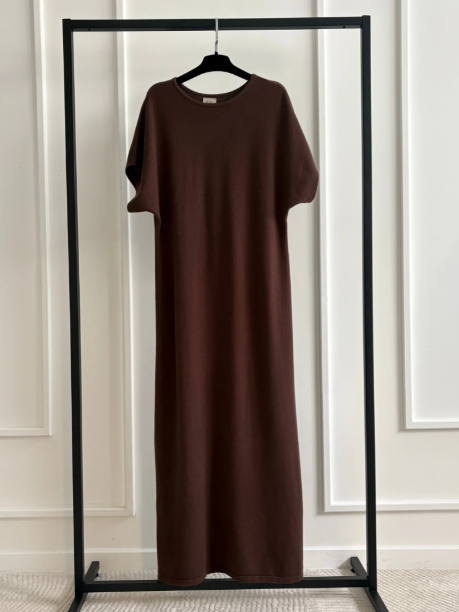 Picture of Short-Sleeved Sweater Dress