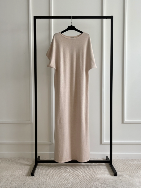 Picture of Short-Sleeved Sweater Dress