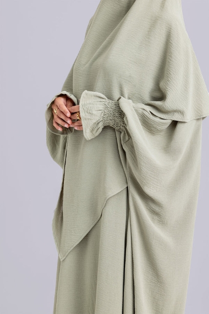 Picture of Abir Jilbab and Khimar Matching Set