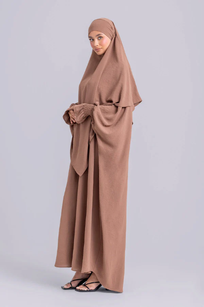 Picture of Abir Jilbab and Khimar Matching Set