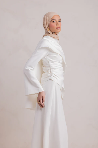 Picture of Meyah Maxi Skirt - Off White