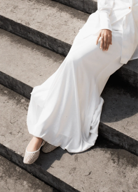 Picture of Satin Silk Skirt