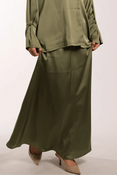 Picture of Satin Silk Skirt