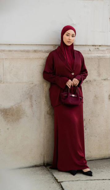 Picture of Satin Silk Skirt
