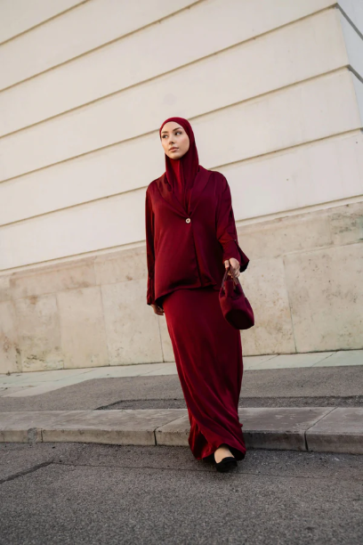 Picture of Satin Silk Skirt