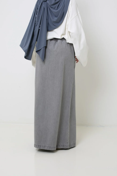 Picture of Cotton Denim Skirt