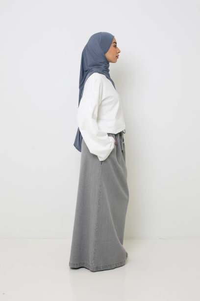 Picture of Cotton Denim Skirt