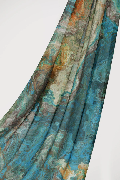 Picture of Ember Print Modal Hijab