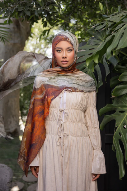 Picture of Canyon Print Modal Hijab