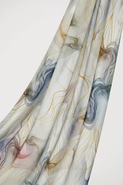 Picture of Cascade Print Modal Hijab