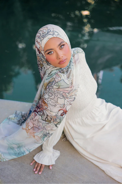Picture of Flutter Print Modal Hijab